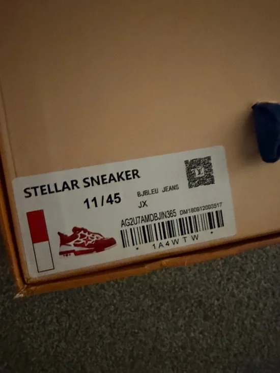 Louis Vuitton LV Skate Sneaker Red White size 11 men - Picture 11 of 11